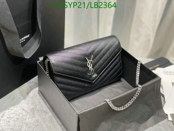 YSL AAA+ Replica Laurent Envelope Flap Wallet LB23642878654