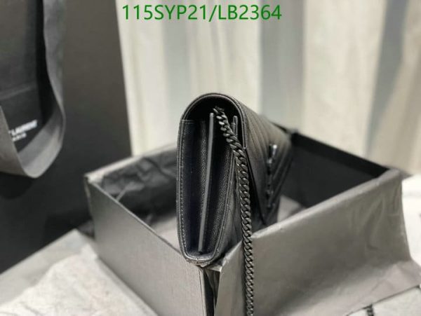 YSL AAA+ Replica Laurent Envelope Flap Wallet LB23642878654