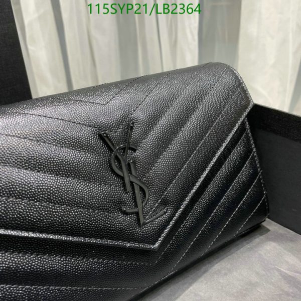 YSL AAA+ Replica Laurent Envelope Flap Wallet LB23642878654