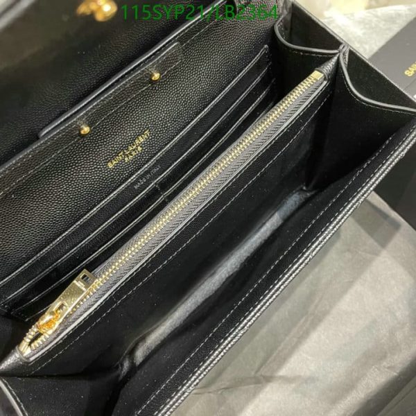 YSL AAA+ Replica Laurent Envelope Flap Wallet LB23642878654