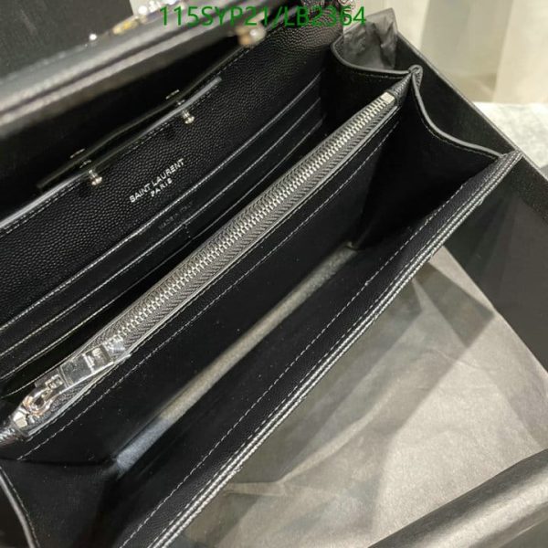 YSL AAA+ Replica Laurent Envelope Flap Wallet LB23642878654