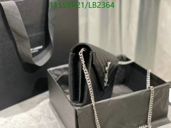 YSL AAA+ Replica Laurent Envelope Flap Wallet LB23642878654