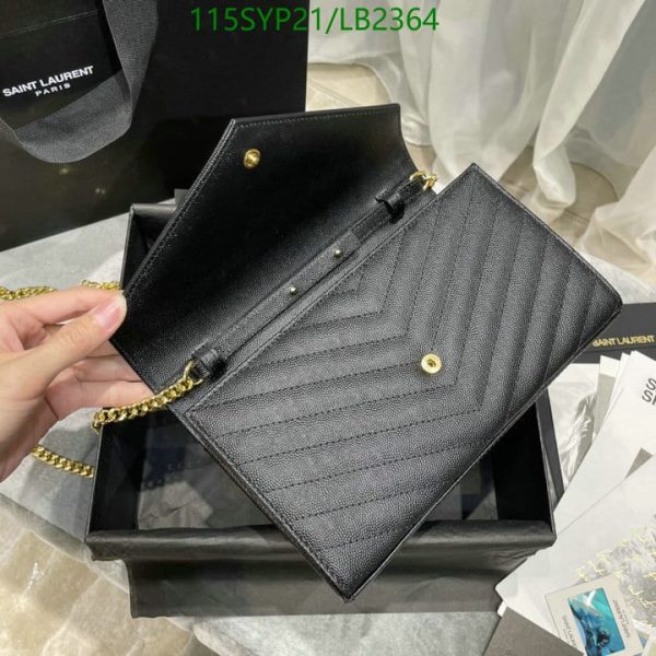 YSL AAA+ Replica Laurent Envelope Flap Wallet LB23642878654