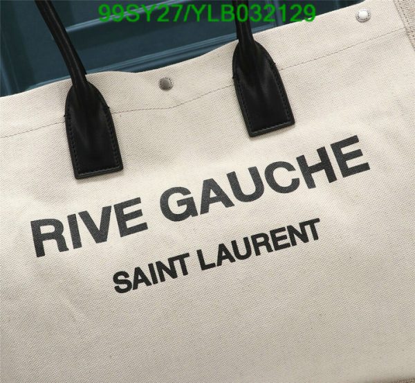 YSL AAA+ Replica Logo Print Tote Bag YLB0321292598