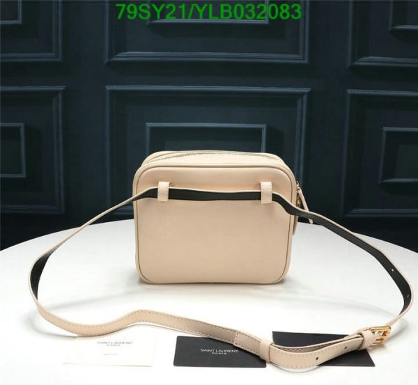 YSL AAA+ Replica Lou leather camera bag YLB0320831257