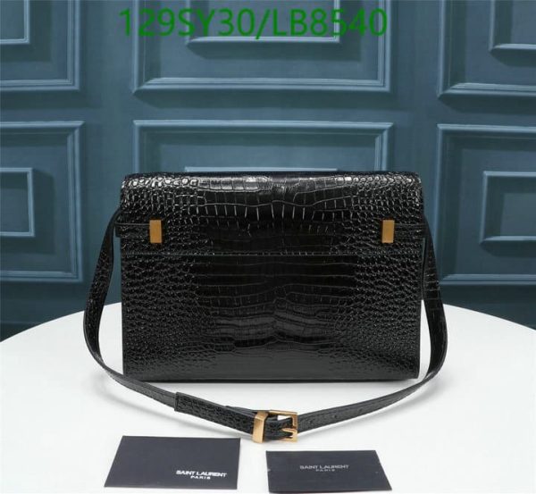 YSL AAA+ Replica Manhattan embossed shoulder bag LB85401931245