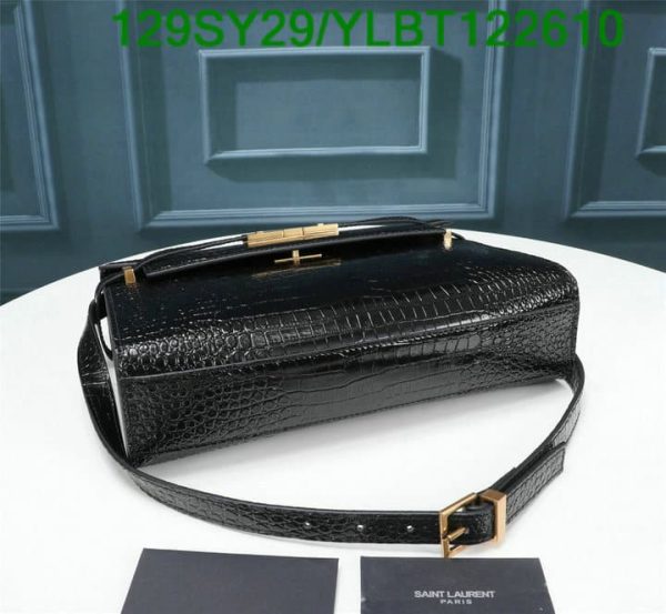 YSL AAA+ Replica Manhattan embossed shoulder bag YLBT122610125