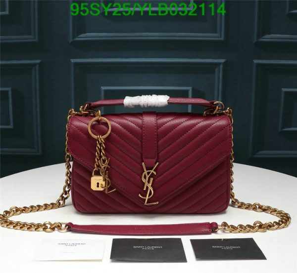 YSL AAA+ Replica Medium College Bag YLB0321142356