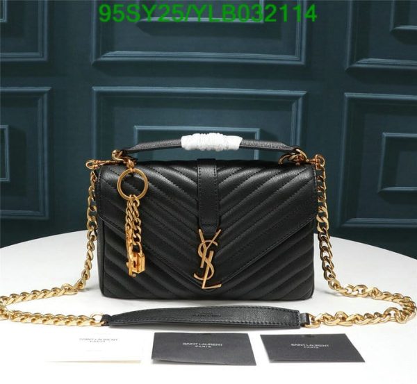 YSL AAA+ Replica Medium College Bag YLB0321142356