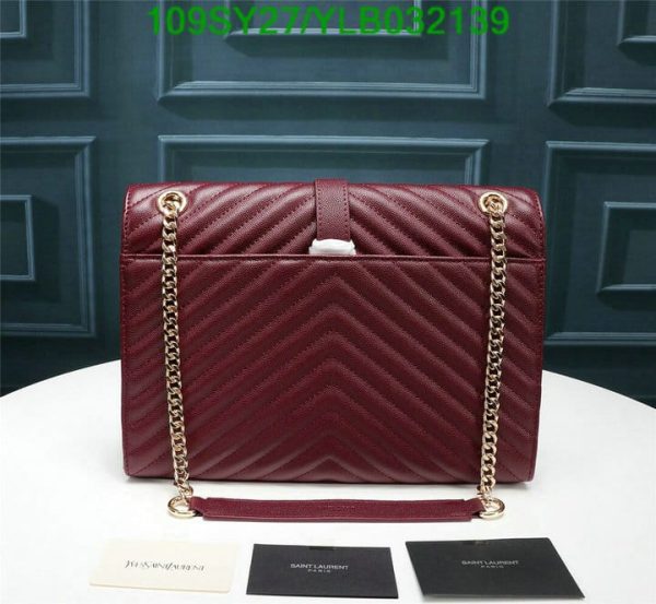 YSL AAA+ Replica Medium Envelope Quilted Crossbody Bag YLB0321392147