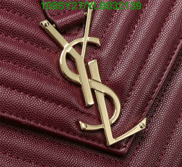 YSL AAA+ Replica Medium Envelope Quilted Crossbody Bag YLB0321392147