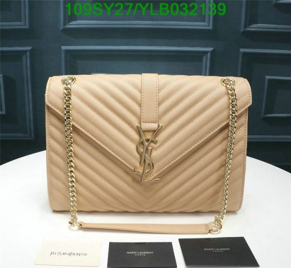 YSL AAA+ Replica Medium Envelope Quilted Crossbody Bag YLB0321392147