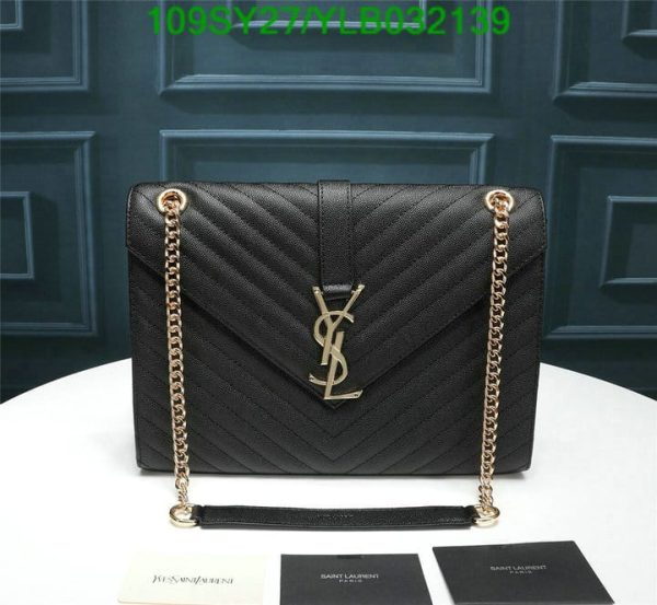 YSL AAA+ Replica Medium Envelope Quilted Crossbody Bag YLB0321392147