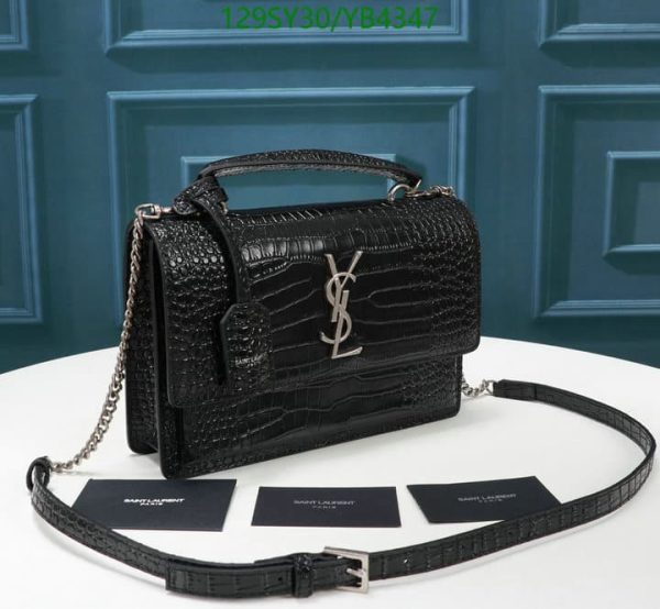 YSL AAA+ Replica Medium Sunset Shoulder Bag YB43472369874