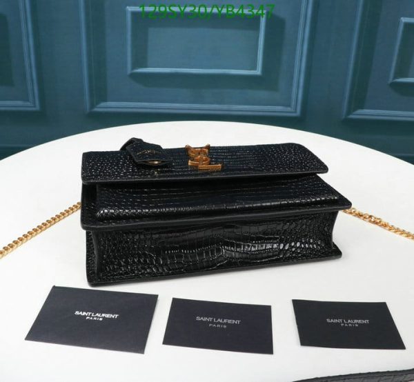 YSL AAA+ Replica Medium Sunset Shoulder Bag YB43472369874