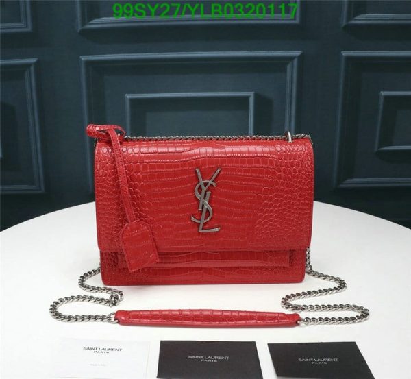 YSL AAA+ Replica Medium Sunset Shoulder Bag YLB0320117234