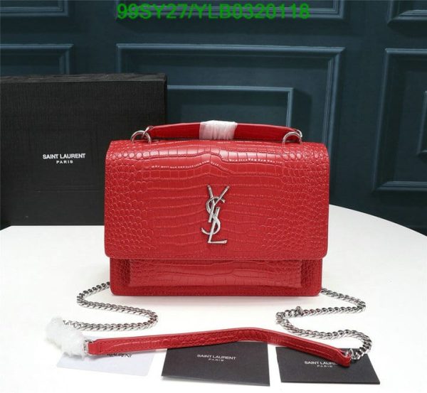 YSL AAA+ Replica Medium Sunset Shoulder Bag YLB0320118784