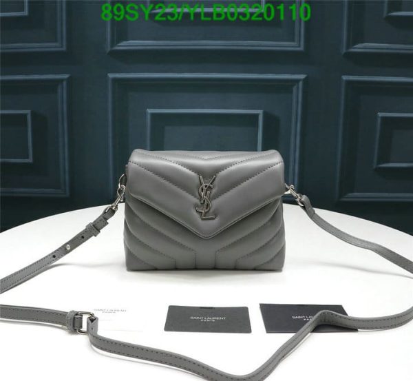 YSL AAA+ Replica Mini Loulou Matelassé Leather Crossbody Bag YLB0320110206