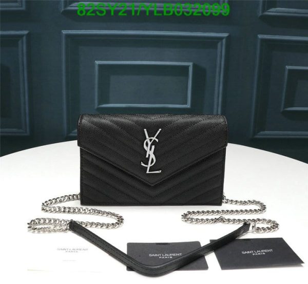 YSL AAA+ Replica Monogram chain wallet YLB0320994934