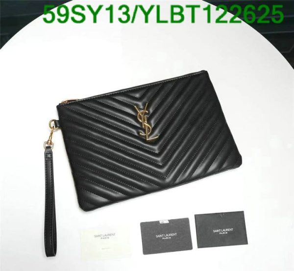 YSL AAA+ Replica Monogram Matelasse Pouch Bag YLBT122625567