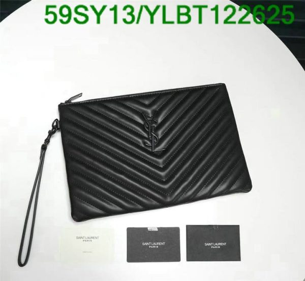 YSL AAA+ Replica Monogram Matelasse Pouch Bag YLBT122625567