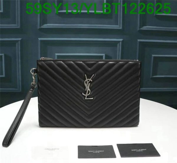 YSL AAA+ Replica Monogram Matelasse Pouch Bag YLBT122625567