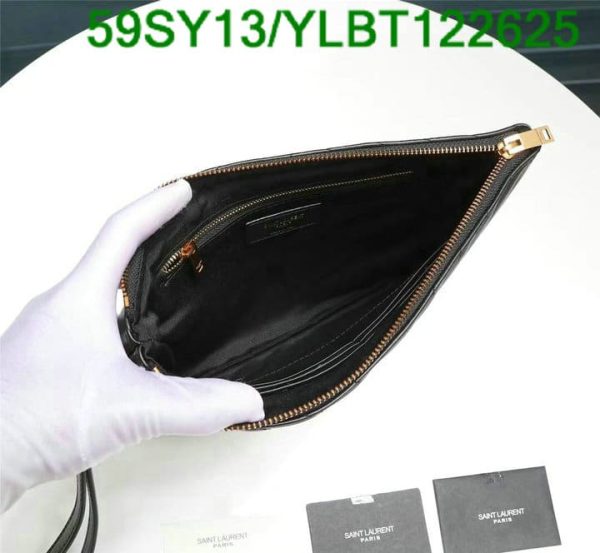 YSL AAA+ Replica Monogram Matelasse Pouch Bag YLBT122625567