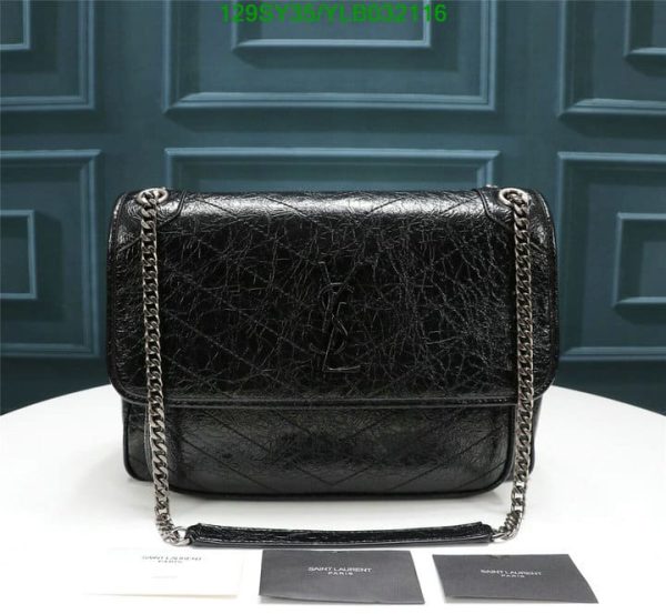 YSL AAA+ Replica Niki Large Leather Shoulder Bag YLB0321162367