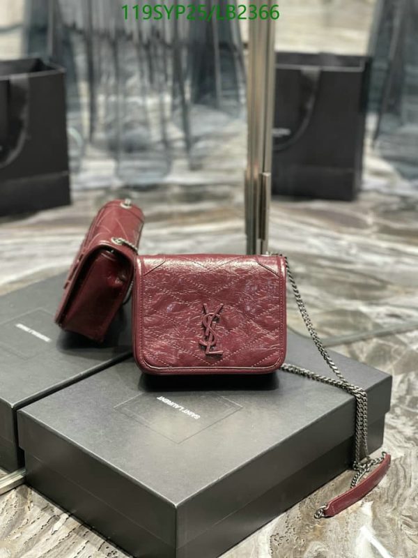 YSL AAA+ Replica Niki Mini leather Shoulder Bag LB23664589631