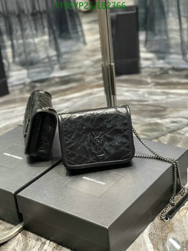 YSL AAA+ Replica Niki Mini leather Shoulder Bag LB23664589631