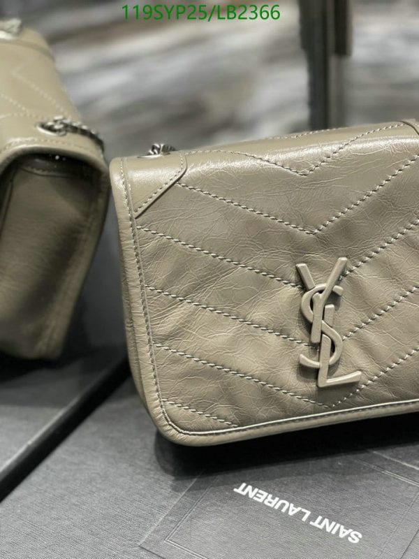 YSL AAA+ Replica Niki Mini leather Shoulder Bag LB23664589631