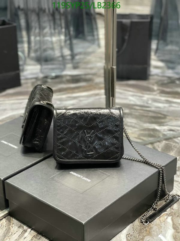 YSL AAA+ Replica Niki Mini leather Shoulder Bag LB23664589631