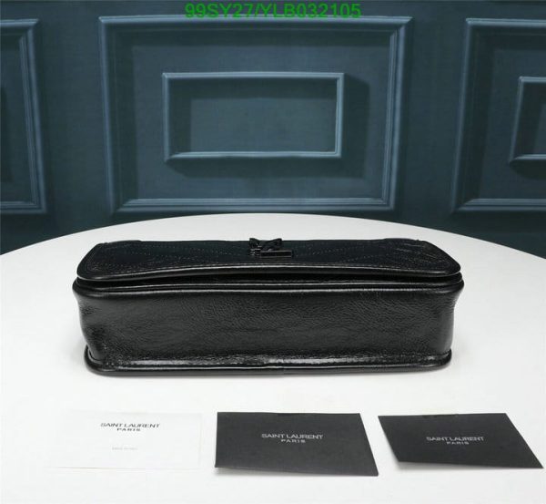 YSL AAA+ Replica Niki Monogram Vert Fonce Leather Bag YLB0321052365