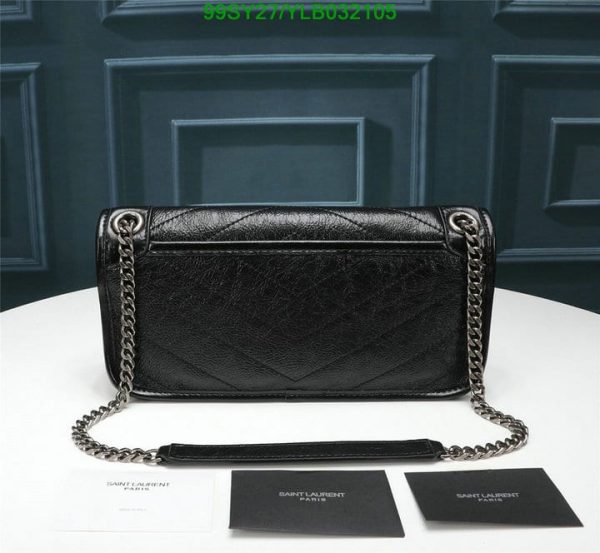 YSL AAA+ Replica Niki Monogram Vert Fonce Leather Bag YLB0321052365