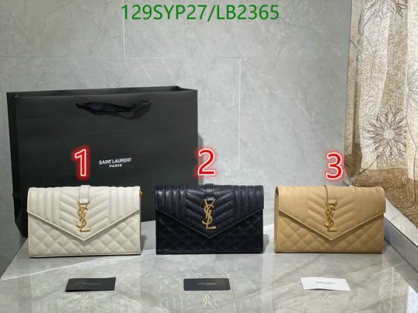 YSL AAA+ Replica Quilted Chain Clutch Bag LB23652365894