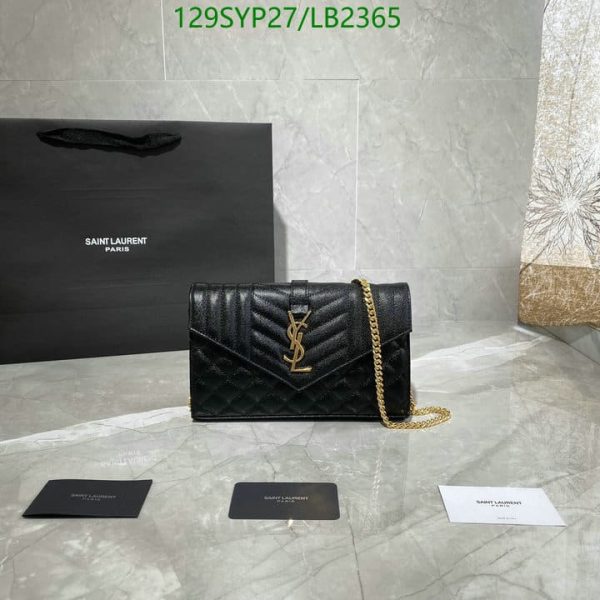 YSL AAA+ Replica Quilted Chain Clutch Bag LB23652365894