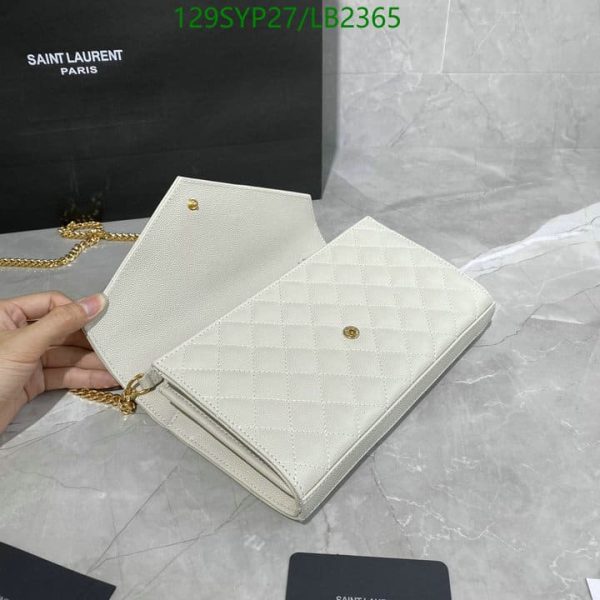 YSL AAA+ Replica Quilted Chain Clutch Bag LB23652365894