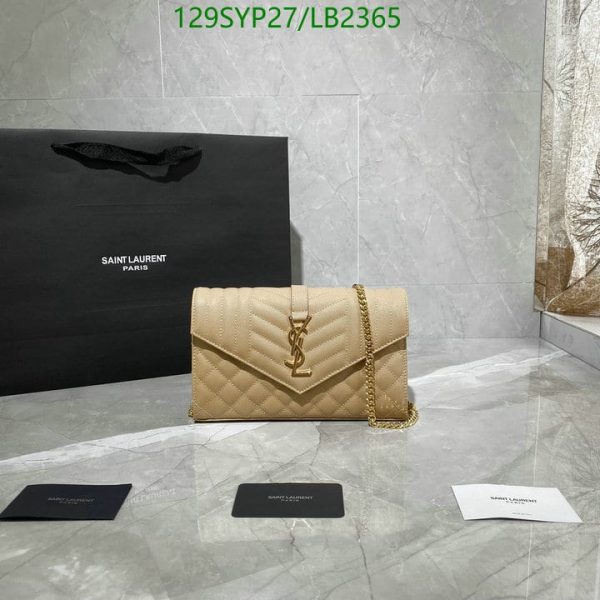 YSL AAA+ Replica Quilted Chain Clutch Bag LB23652365894