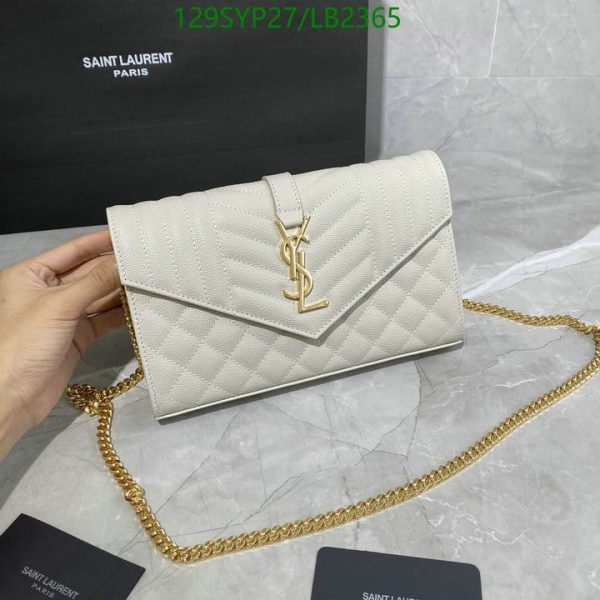 YSL AAA+ Replica Quilted Chain Clutch Bag LB23652365894