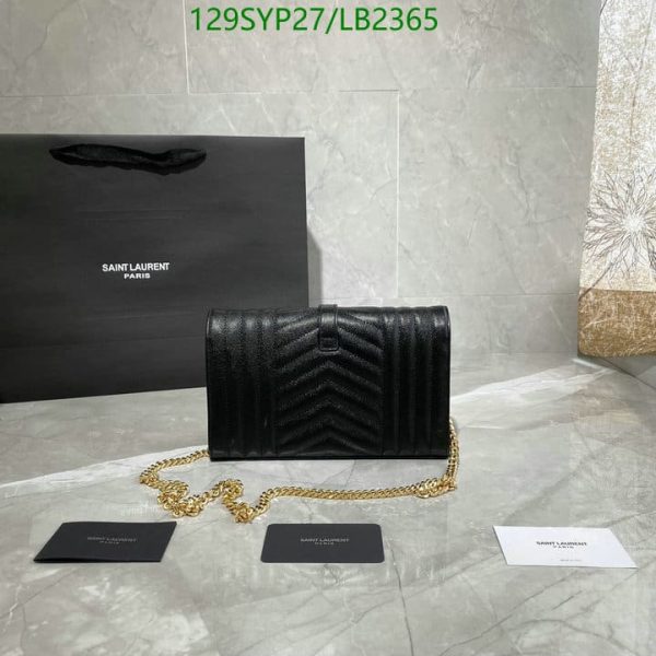 YSL AAA+ Replica Quilted Chain Clutch Bag LB23652365894