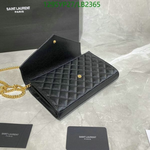 YSL AAA+ Replica Quilted Chain Clutch Bag LB23652365894