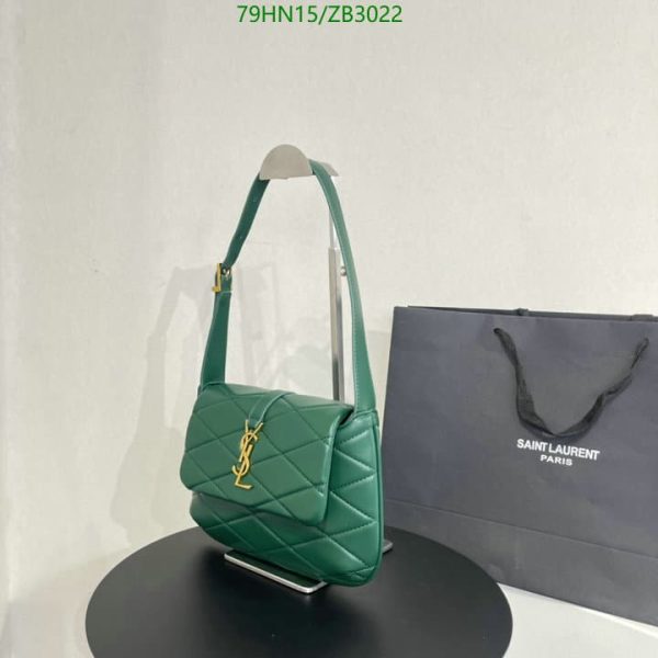 YSL AAA+ Replica Quilted Leather Flap Bag ZB30221258964