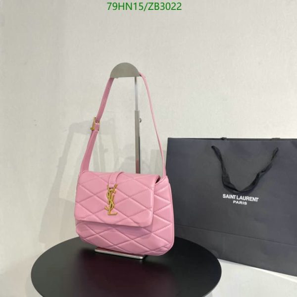 YSL AAA+ Replica Quilted Leather Flap Bag ZB30221258964