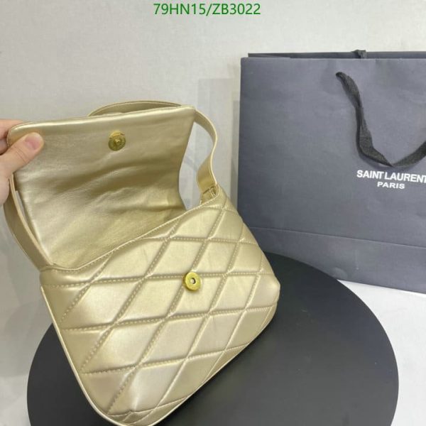 YSL AAA+ Replica Quilted Leather Flap Bag ZB30221258964