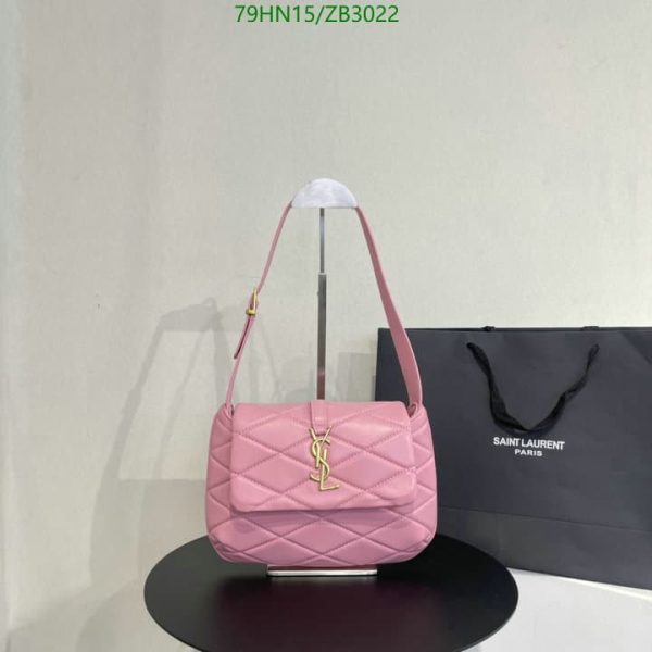 YSL AAA+ Replica Quilted Leather Flap Bag ZB30221258964