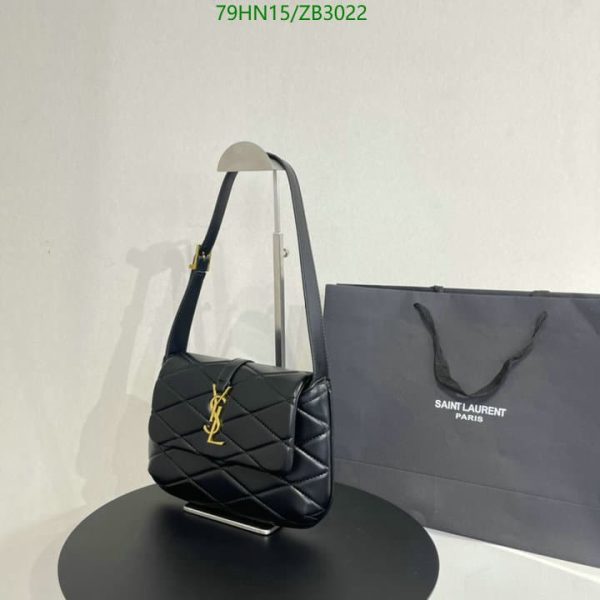 YSL AAA+ Replica Quilted Leather Flap Bag ZB30221258964