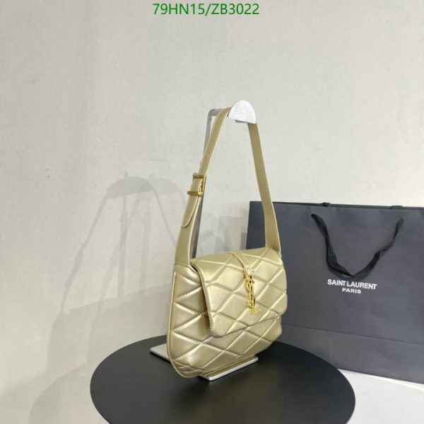 YSL AAA+ Replica Quilted Leather Flap Bag ZB30221258964