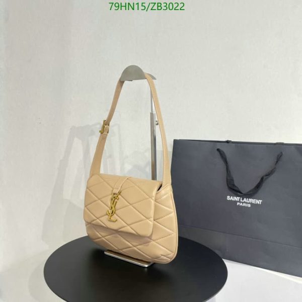 YSL AAA+ Replica Quilted Leather Flap Bag ZB30221258964