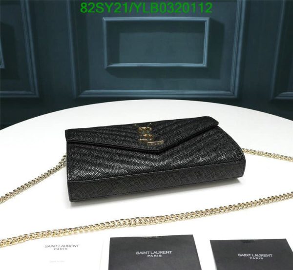 YSL AAA+ Replica SAINT LAURENT CHAIN WALLET BAG YLB0320112337