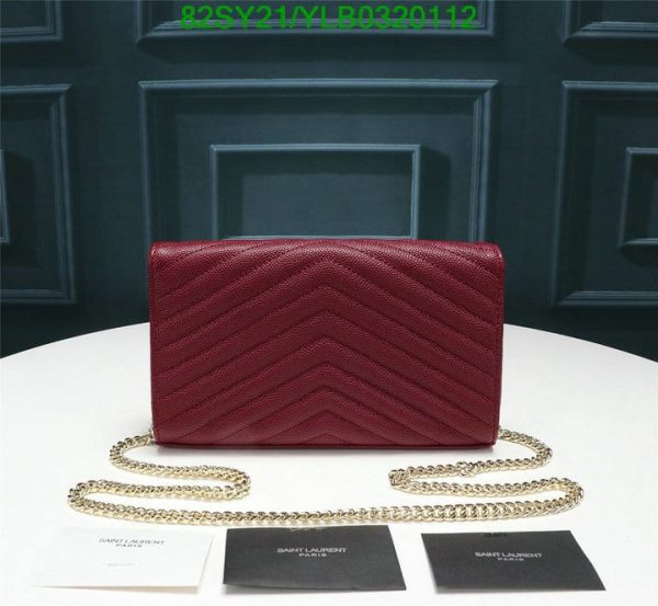 YSL AAA+ Replica SAINT LAURENT CHAIN WALLET BAG YLB0320112337